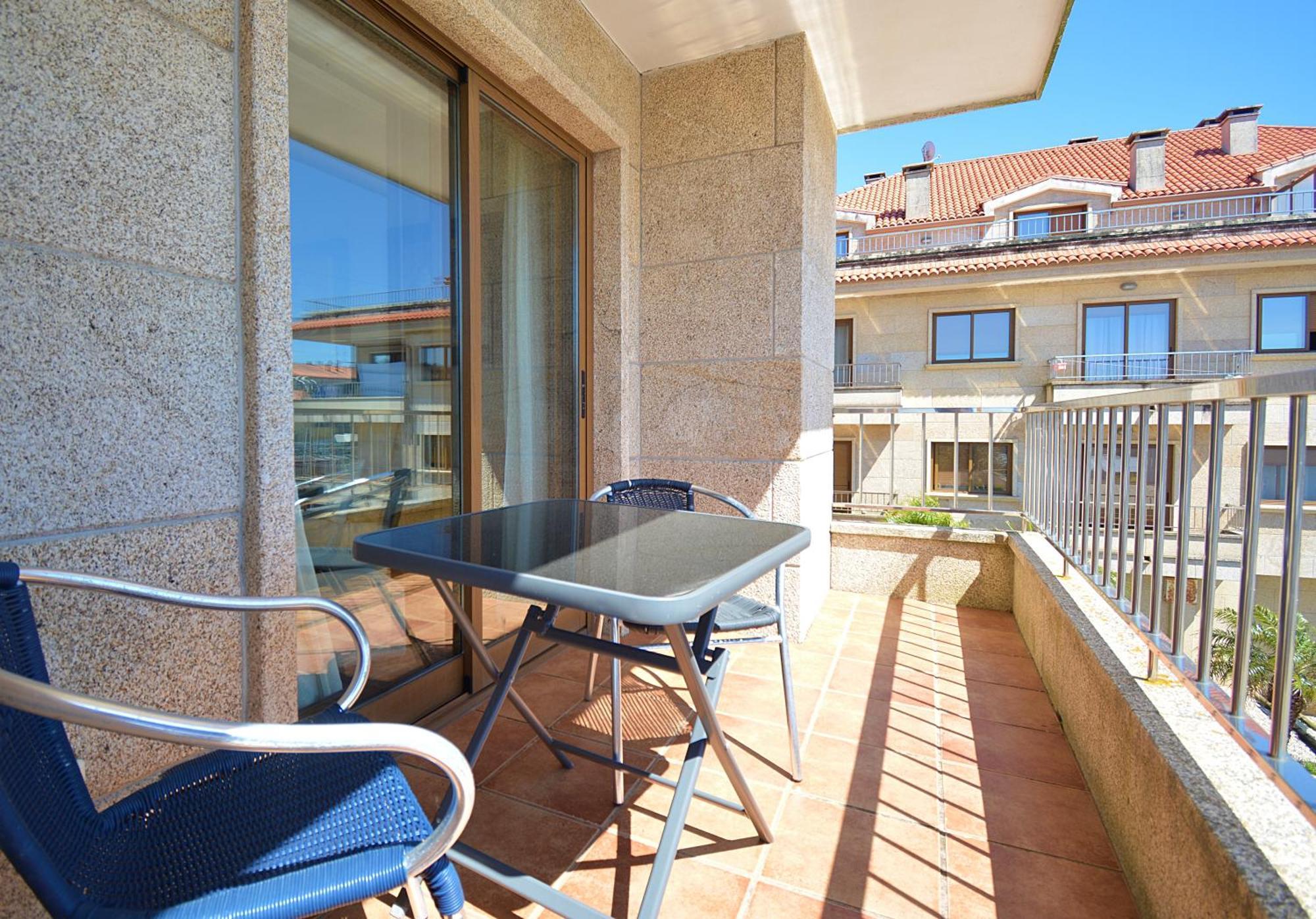 Piso Con Terraza A Un Paso De Playa De A Lanzada Lägenhet Sanxenxo Exteriör bild